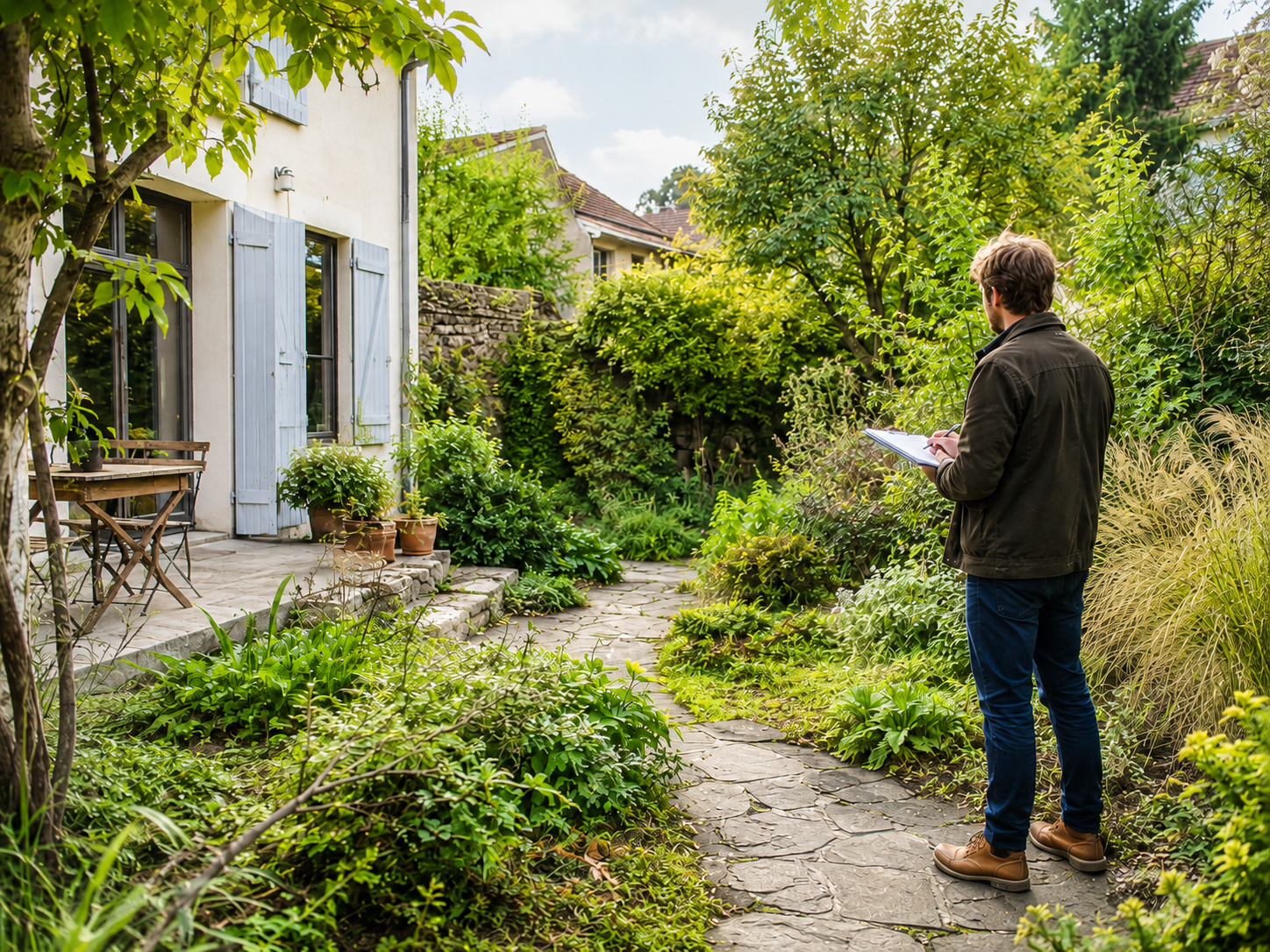 Analyse d’un jardin existant avant rénovation